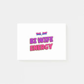 Bi Wife Energy Post-it® Notes (Voorkant)