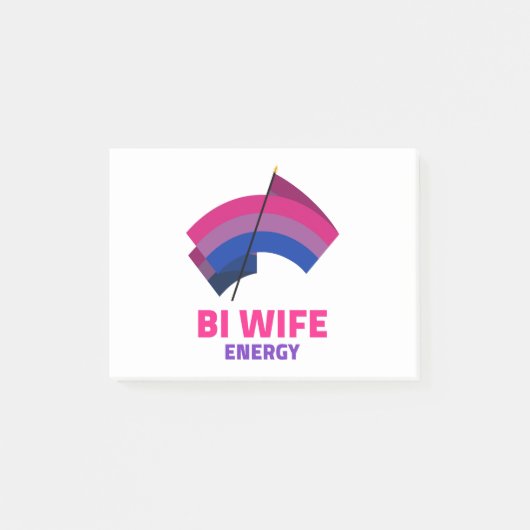 Bi Wife Energy Post-it® Notes (Voorkant)