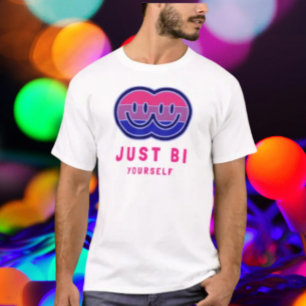 Bi Yourself: Connected Smiles-T-shirt T-shirt