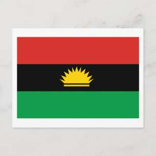 Biafra Flag (1967-1970) Briefkaart