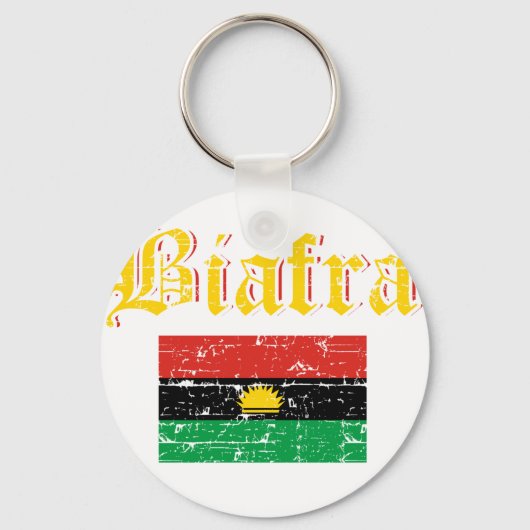 Biafra Flag Sleutelhanger (Voorkant)