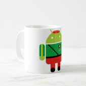 Biafran Sun Droid Koffiemok (Voorkant links)