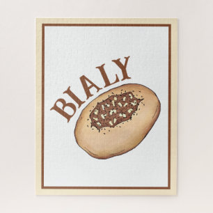 Bialy Joodse Bakkerij Uienbrood Polen Pools eten Legpuzzel