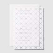 Bianca Elegant Wedding Vellum Uitnodigingen (Offset (Uitnodiging))