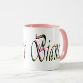 Bianca Girls Name Logo, Mok (Voorkant rechts)