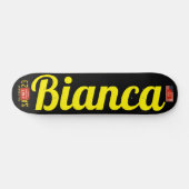BIANCA Skateboard, 7¾" Deck Skateboard (Horizontaal)