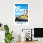 Biarritz 1 poster (Thuiskantoor)
