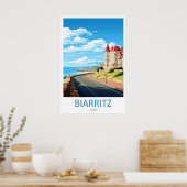 Biarritz 1 poster (Keuken)
