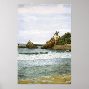 Biarritz. Affiche