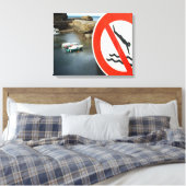 Biarritz Canvas Afdruk (Insitu (Slaapkamer))