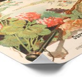 Biarritz France Poster vintage 1897 (Coin)