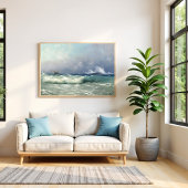 Biarritz, Ivan Konstantinovich Aivazovsky Poster