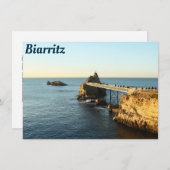 Biarritz-Kaart (Voorkant / Achterkant)
