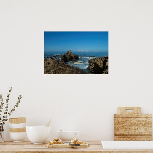 Biarritz Poster (Keuken)