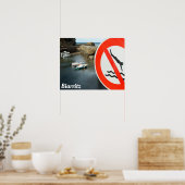 Biarritz Poster (Keuken)