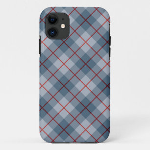 Bias Pset Blue-Red Stripe iPhone 11 Hoesje