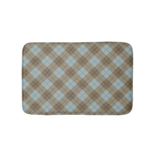 Bias Pset in Blue en Brown Badmat