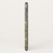 Bias Pset in Blue en Brown Case-Mate iPhone Case (Achterkant/links)