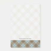 Bias Pset in Blue en Brown Post-it® Notes (Voorkant)