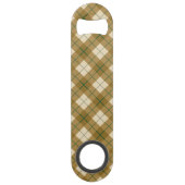 Bias Pset in Gold met Green Stripe Speed Flessenopener (Voorkant)