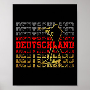 Biathlon Deutschland Duitsland Wintersport Poster