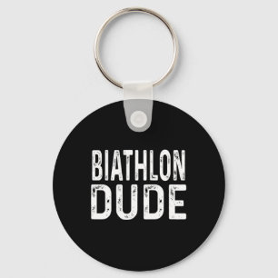 Biathlon Dude Distressed Sprint Pursuit Relay Trac Sleutelhanger