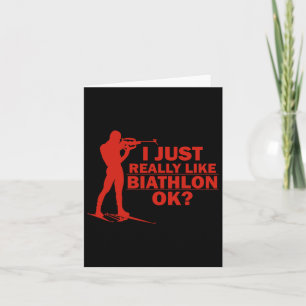Biathlon Funny Pron Positie Biatleet Schieten S Kaart