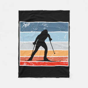 Biathlon langlauf ontwerp voor biathlon fleece deken