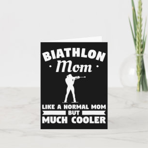 Biathlon Moeder Als Een Gewone Moeder Maar Veel Ko Kaart