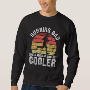 Biathlon Runner Marathon Running Dad Vaderdag Trui