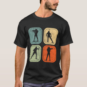 Biathlon Ski Biathlet Wintersport Cross-country T-shirt