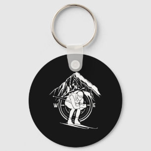 Biathlon Ski Winter Sports Skiing Athlete Biathlet Sleutelhanger