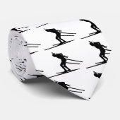 Biathlon skiing stropdas (Opgerold)