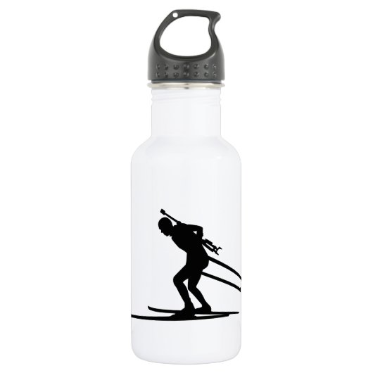 Biathlon skiing waterfles  (Voorkant)