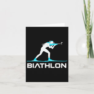 Biathlon Wintersport Skiën Geweer Schieten Biath Kaart
