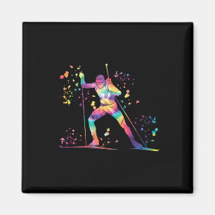 Biatleet Nordic Skiing Biathlon 11 Magneet