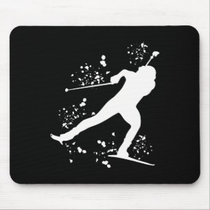 Biatleet Nordic Skiing Biathlon 6 Muismat