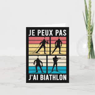 Biatleten Sport Biatlons Biatlon Kaart