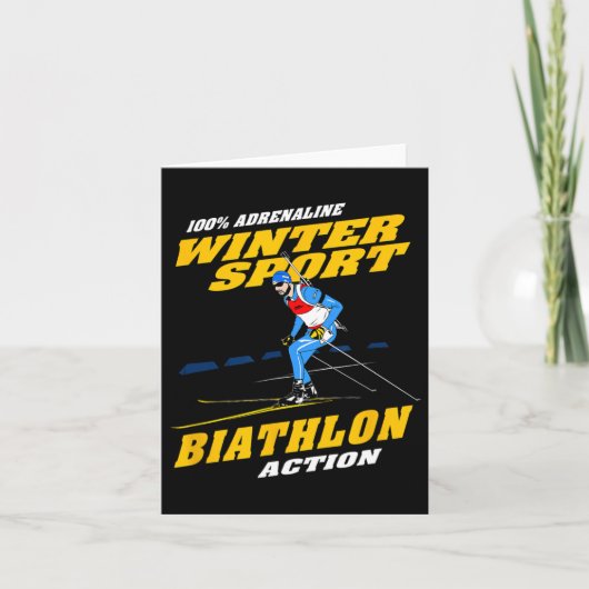 Biatlon 5 kaart (Voorkant)