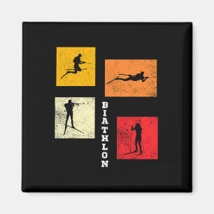 Biatlon Cross Country Skiing Biatlete Winter Spo Magneet