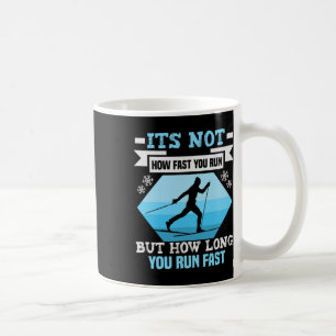 Biatlon het is niet zo snel dat je dwars land S Koffiemok