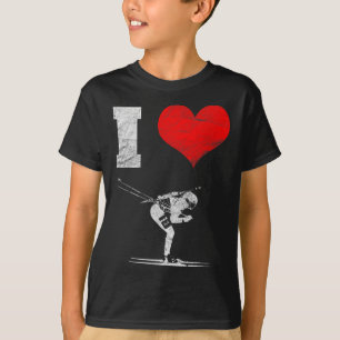 Biatlon Schietstand Wintersport Target Badkamer T-shirt