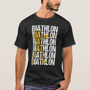 Biatlon wintersportbiathlete-skieberg 3 t-shirt