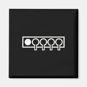 biatlondoel magneet