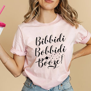 Bibbidi Bobbidi Booze Grappige Bachelorette T-shirt