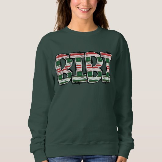 Bibi Kerst Sweatshirt  (Voorkant)