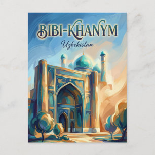 Bibi-Khanym-moskee Oezbekistan Briefkaart