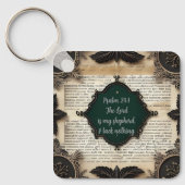 Bibile Psalm 23, gift Sleutelhanger (Voorkant)