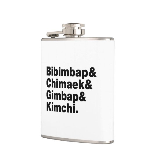 Bibimbap & Chimaek & Gimbap & Kimchi. Koreaanse vo Heupfles (Links)