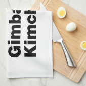 Bibimbap & Chimaek & Gimbap & Kimchi. Koreaanse vo Theedoek (Quarter Fold)